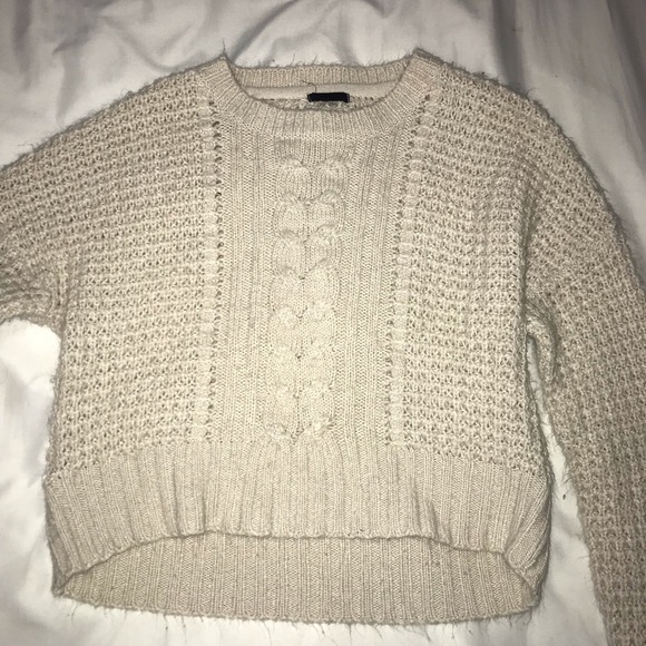 Cream cable knit sweater - Picture 1 of 1
